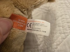 Wild Republic Lion Plush No Sound 8″ Stuffed Animal With Hangtag Free Shipping