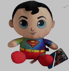 DC Comic SUPERMAN 10” Plush Stuffed Animal With Tags 2022