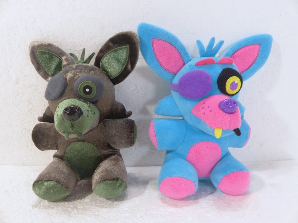 2016 OEM Funko Five Nights at Freddy’s FNAF 7″ Phantom & Blacklight Foxy Plush