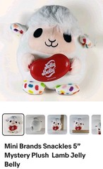 9 Zuru Mini Brands Snackles 5” Mystery Plush Toy All Different Big Lot