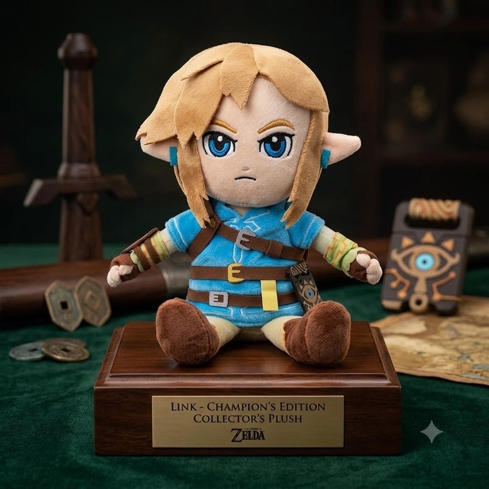 Zelda Link Plush Toy Soft Stuffed Doll The Legend of Zelda Game Character Gift