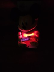 Disney Mickey Story Plush and Book LIGHTS UP AND READS 3 Stories