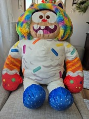 DREAMWORKS GABBY’S DOLLHOUSE THE MOVIE JUMBO COOKIE BOBBY PLUSH 32 INCH TALL NEW