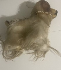 VTG KNICKERBOCKER K T Pets PUPPY Long Hair Dachshund Dog Plush Toy Animal RARE