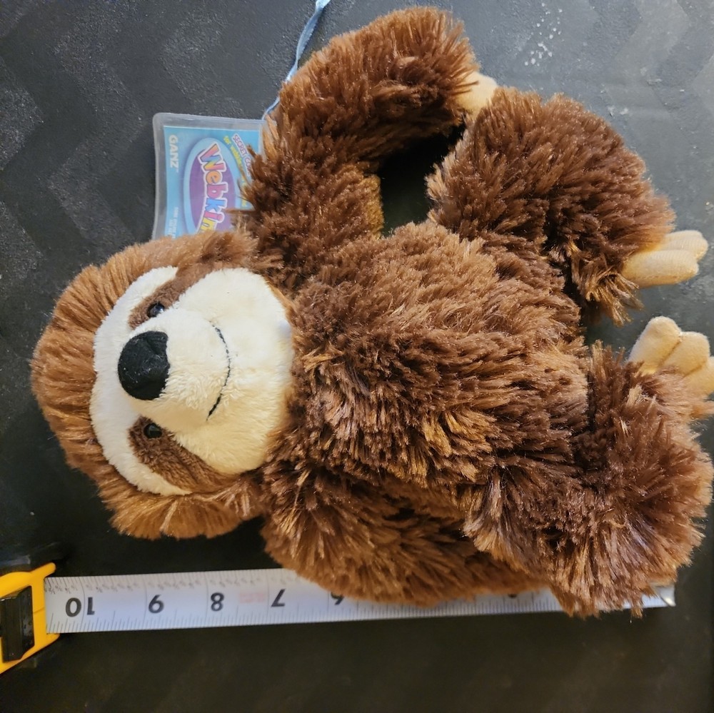Ganz Webkinz Sloth Plush HM659 WITH TAG AND CODE