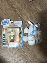 Webkinz HIPPO KINZ KLIP & RABBIT FIGURINE Unused Codes