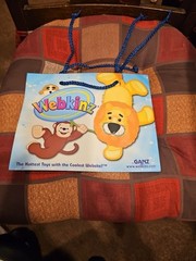 Webkinz Lil Kinz Ganz Gift Paper Bag New Unused Birthday Party Presents