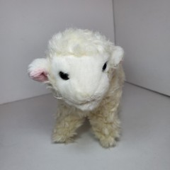 Living Nature Lamb Sheep Stuffed Animal Small Plush Great condition 8×7 Inches