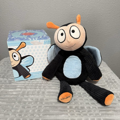 Scentsy Bernie the BuddyFly Stuffed Animal Plush Toy, Medium, Black Blue Orange