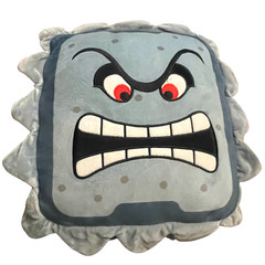 2021 Tomy Nintendo Super Mario Club Mocchi Mocchi 13″ Thwomp Plush Stuffed Toy