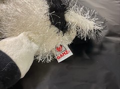 Webkinz Lil’ Kinz HM003 Black & White Cow 8” Plush (No Code)