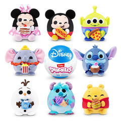 Zuru Disney Snackles Licensed Character 5-inch Plush Collectible Mystery Plush