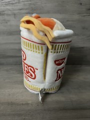 Nissan Cup of Noodles and Fox Stuffed Animal Plush Toy 5 Inches