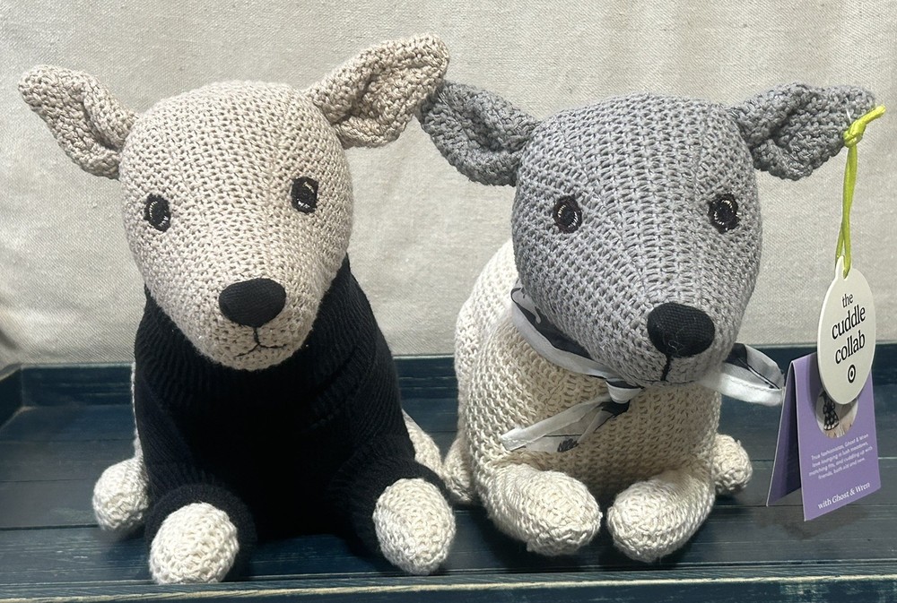 Cuddle Collab Target Ghost & Wren Dog Lover Pet Toys Family Gift Plush Set