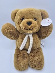 Aurora World Riley Teddy Bear With Striped Scarf Plush Debi Lilly 14″ Promo