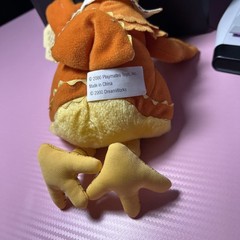 Dreamworks 2000 Chicken Run Ginger Plush NWT Stuffed Playmates Toys