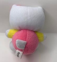 Sanrio Hello Kitty Bag Plush 5” Stuffed Animal Cute Toy Pink Yellow Flower