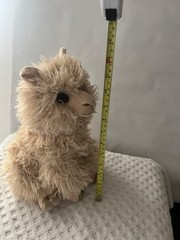 Wild Republic CK Alpaca Plush Soft Toy Small 6-14 in Washable Beige 19821