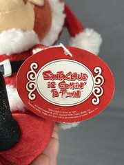 Vintage Kris Kringle Santa Claus Is Coming To Town 6” Plush Ornament With Tag