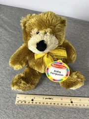 Melissa & Doug Baby Ferguson Tan Beige Brown Teddy Bear Stuffed Animal Plush Toy