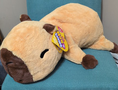 Hug-A-Lumps 30″ Weighted Giant Plush 4.4 lbs Cuddly Connie Capybara Series 2 NEW