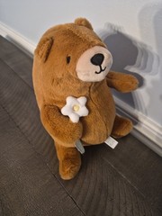 American Greetings 7″ Brown Bear With Daisy Plush