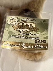 Webkinz Signature Endangered Cougar Plush WKSE3009 NWT Unused Code Ganz 17”