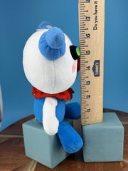 Piggy Clown Plush 8” MiniToon Roblox Horror Game Stuffed Animal Toy Blue White