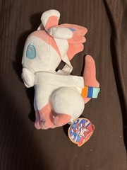 Takara Tomy Pokemon SLYVEON Nymphia Best Wishes Plush w/ Original Japan Tag N-50