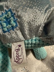 Scentsy Buddy Terra Triceratops Dinosaur Retired Plush 16 Inch No Scent Pak Blue