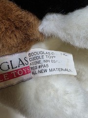 Douglas Charleston Beagle 12” Stuffed Dog Puppy Retired Pink Tag Cuddle Toys
