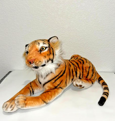 Realistic Tiger 18″ Paw To Tail Long Stuffed Animal Plush By TigerHart Toys