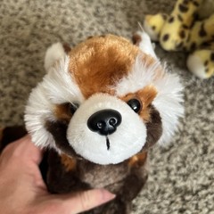 Aurora Miyoni 8″ Grey Squirrel Realistic Stuffed Animal Red Panda Cheetah Plush