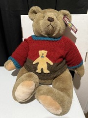 1984 Gund Bialosky Friends Ltd Edition Teddy Bear #1068/2300 Signed Tag 25” Tall