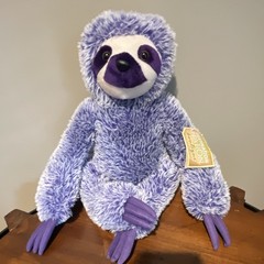Destination Nation Boutique Purple Sloth Plush 14-24in Washable 2010