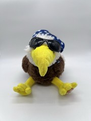 Dan Dee Singing Animated Plush Eagle in Sunglasses “I Feel Good” Wiggles 7.5”