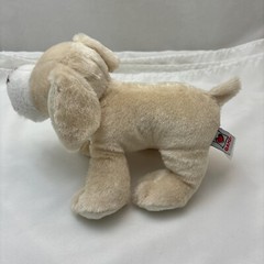 Tawny Pup Tan Brown White HM452 Ganz Webkinz Plush 10″ Lovey Toy No Code