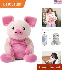 Sensory Weighted Comfort Pig: Harper 20-Inch Plush for Relaxation & Support