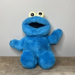 1997 Tyco 15″ Tickle Me Cookie Monster Laughs and Shakes Works