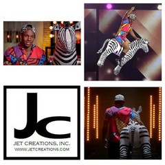 Jet Creations Inflatable Zebra Great For Safari Zoo Themed Children Parties Fun