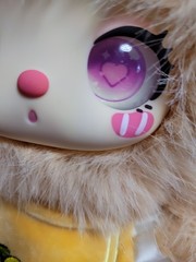 Liila 600% V2 Tea Time With My Girl Series Plush Orange Cat Campsis Easter Bunny