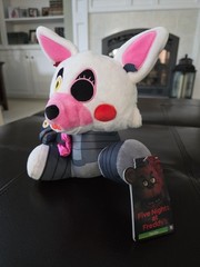 Official JAZWARES FNAF MANGLE Plush Glow in the Dark Eye New w/ Original Tags!