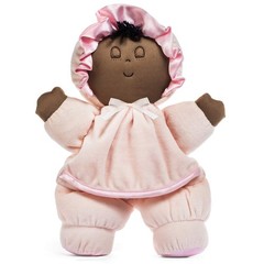 Soft Baby Doll for Black, Brown, Multiracial, Asian, African 11 inches, Pink