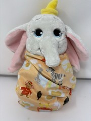 NWT Disney Babies Dumbo 12” Plush with Swaddle Pouch Elephant Stuffed Animal