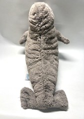 Jellycat Willie Walrus gray Plush Stuffed Animal 10/12 “ Retired