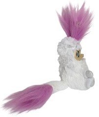 Bush Baby World Shimmies Princess Melina Plush Toy Glitter Accents Pink Hair