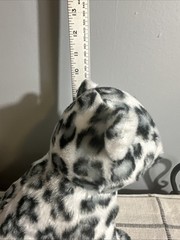 Aurora Destination Nation Snow Leopard 12″ Plush Stuffed Animal White