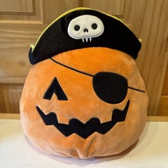 Halloween Pirate Pumpkin Paxton / Bat Emily Flip a Mallows Squishmallows 14”