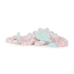 Own the Rare 50cm Jellycat Lazulia Dragon Large Plush Doll with Tags & Dust Bag.