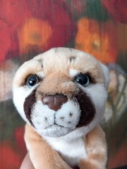 HTF Lelly Venturelli Baby Cheetah Plush Blue Eyes 10″ Like Mint Italy